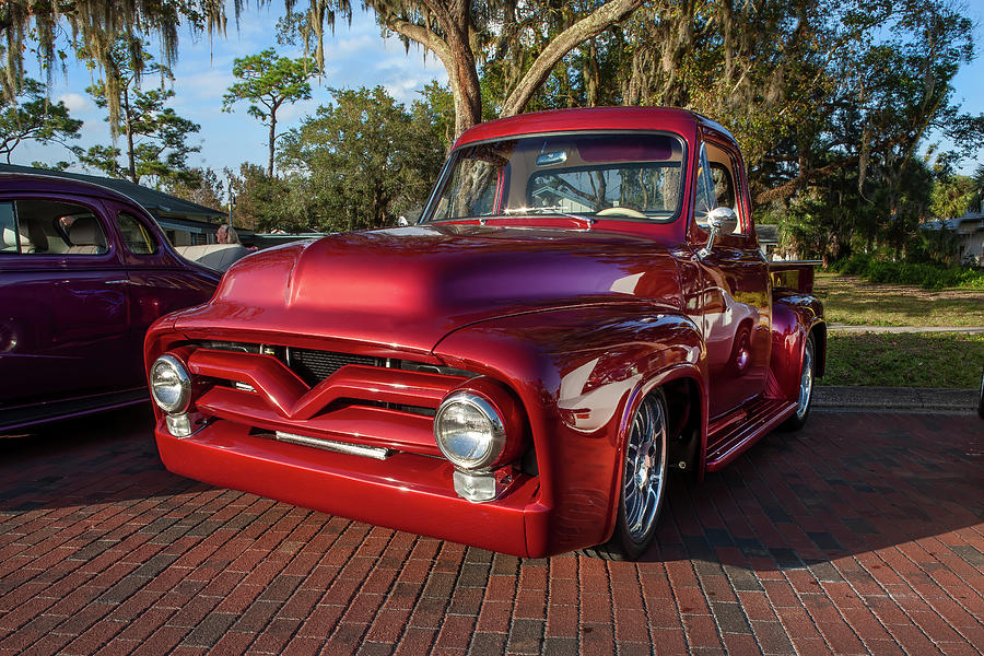 1955 Ford F100 Pickup Truck X100 Photograph by Rich Franco