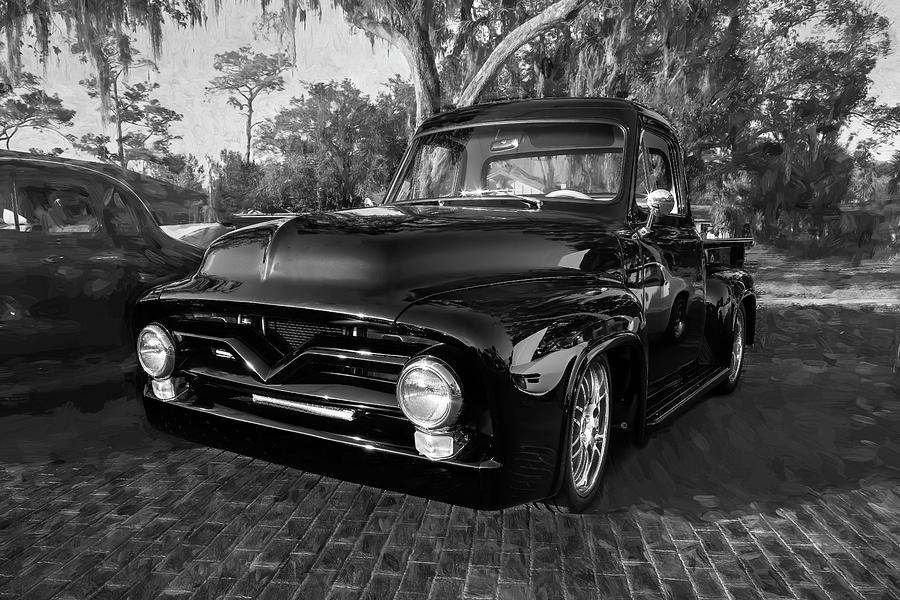 1955 Ford F100 Pickup Truck X102 Photograph by Rich Franco