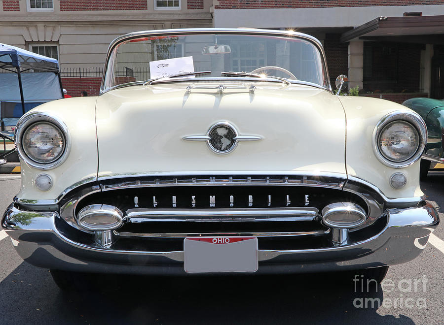1955 Oldsmobile 88 Convertible 9631 Photograph by Jack Schultz