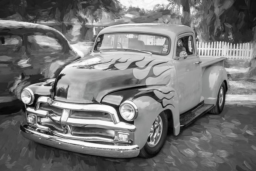 1955 Yellow Chevrolet 5 Window Pick Up Truck 3100 Series X102