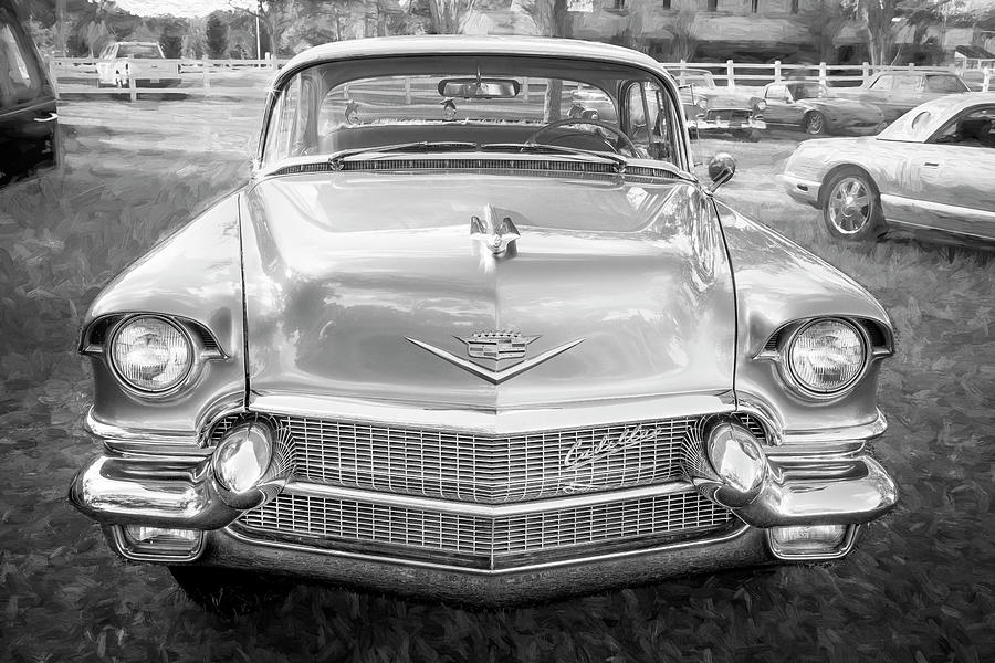 1956 Cadillac Coupe De Ville X106 Photograph by Rich Franco