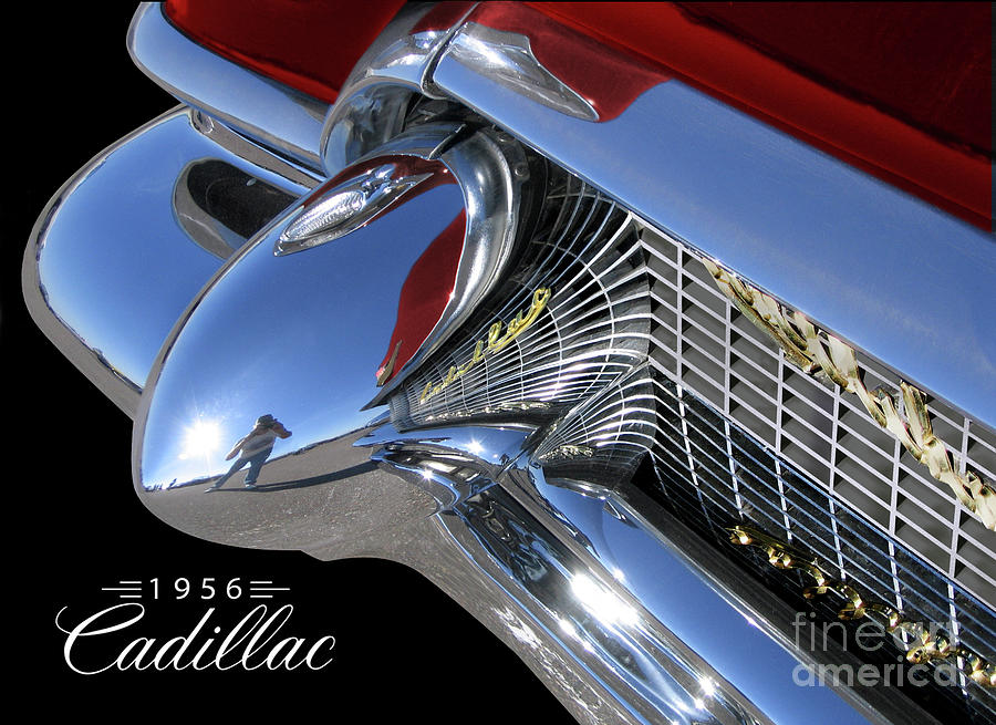 1956 Cadillac Dagmar Poster Photograph by Ron Long