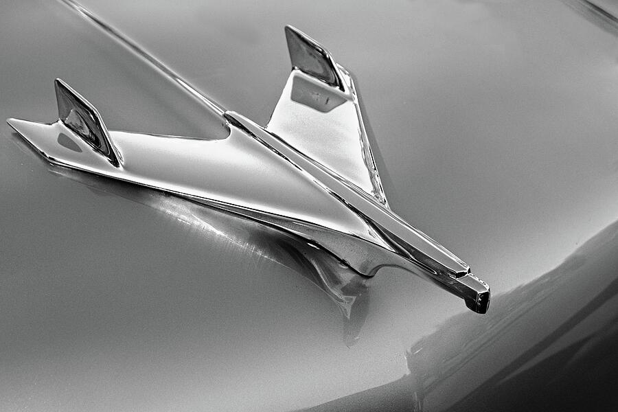 1956 Chevy Hood Ornament Photograph by Chris Grover - Fine Art America