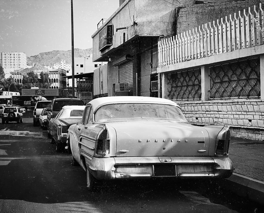 Vintage Photograph - 1956 Chevy Vintage Car by Abdurlrahman Albaqli