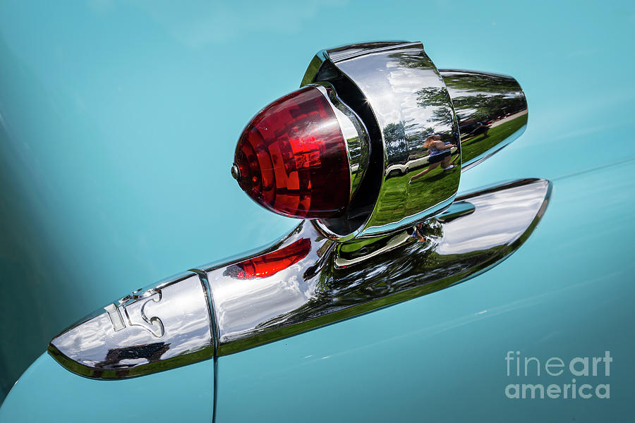1956 Chrysler Imperial Taillight Photograph by Dennis Hedberg