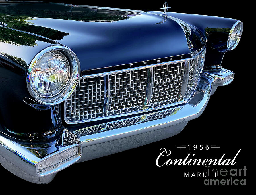 1956 Continental Mark II Photograph by Ron Long