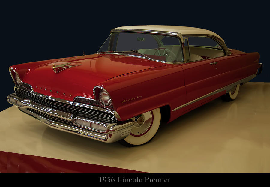 1956 Lincoln Premiere Photograph by Flees Photos