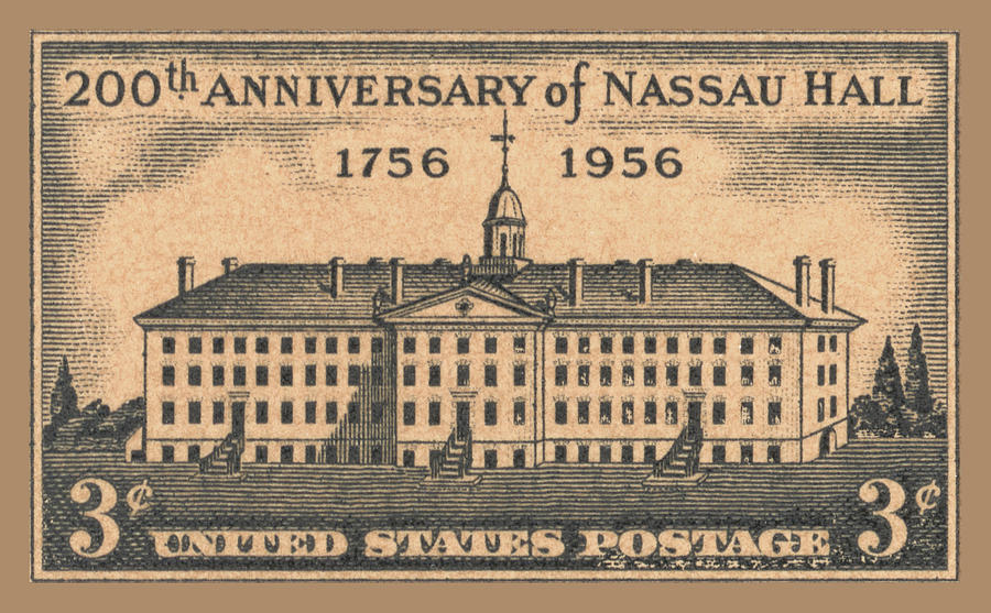 1956 Nassau Hall Digital Art