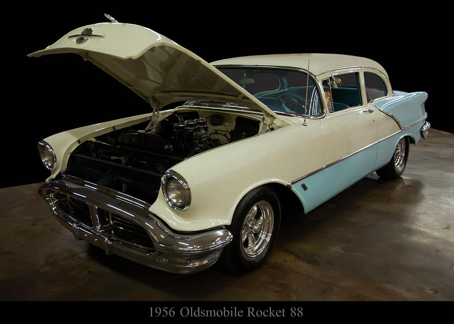 1956 Oldsmobile Rocket 88 Photograph by Flees Photos