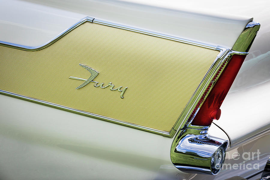 1956 Plymouth Fury Photograph by Dennis Hedberg