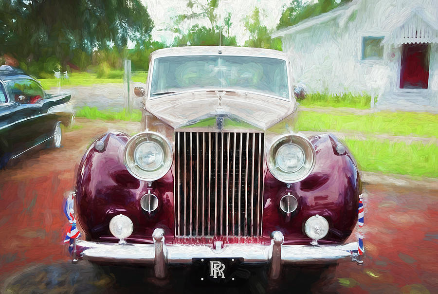 1956 Rolls Royce Silver Wraith X101 Photograph by Rich Franco