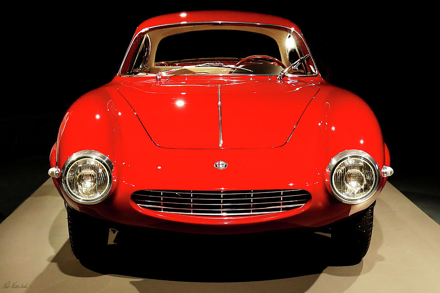 1957 Alfa Romeo Giuletta Sprint Speciale SS Prototipo Photograph by Peter Kraaibeek