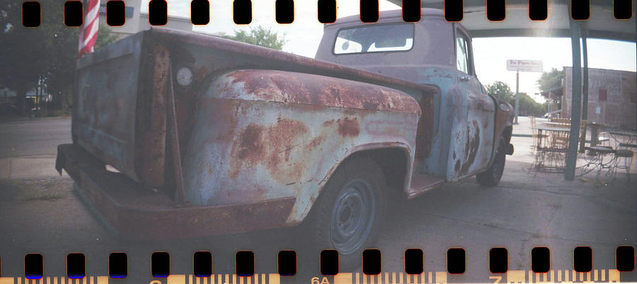 1957 Chevrolet 3200 Truck - Rusty 01 Photograph by Pamela Critchlow