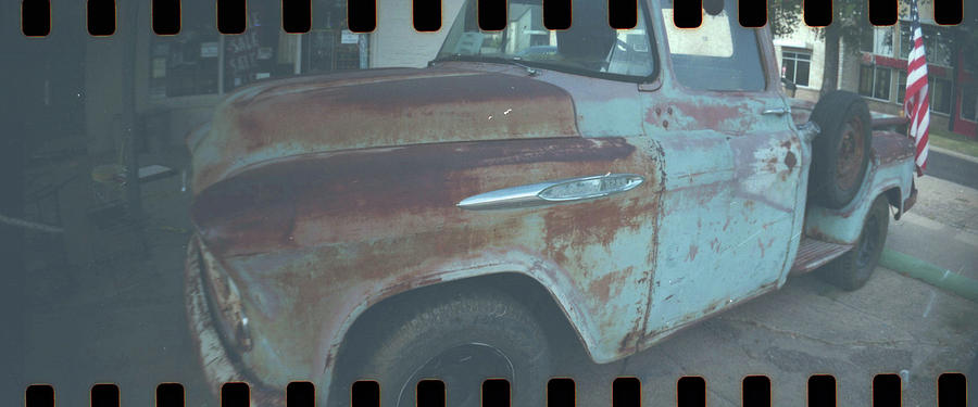 1957 Chevrolet 3200 Truck - Rusty 02 Photograph by Pamela Critchlow
