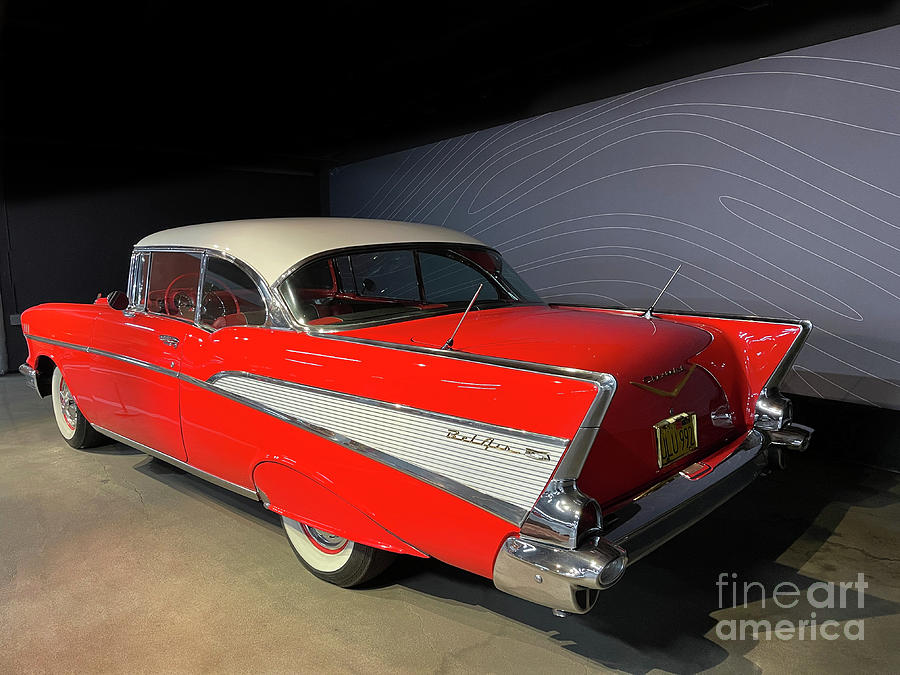 1957 Chevrolet Bel Air Sport Coupe Photograph by Nina Prommer