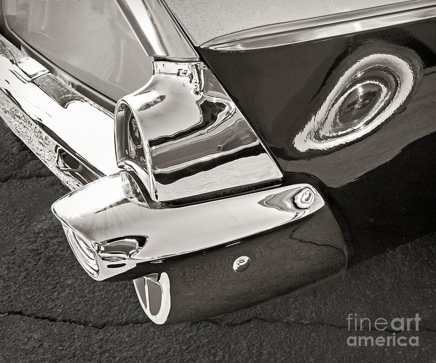 1957 Chevy Chrome Reflections Photograph by Martin Konopacki