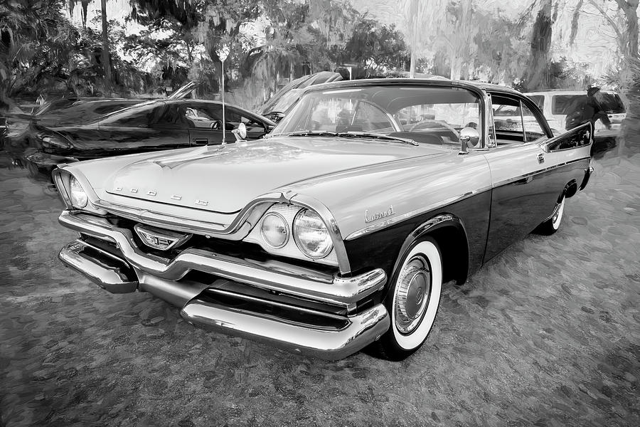 1957 Dodge Coronet Lancer 2 Door Coupe X102 Photograph by Rich Franco