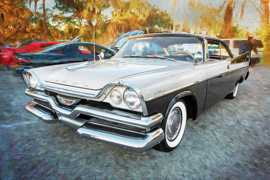 1957 Dodge Coronet Lancer 2 Door Coupe X103 Photograph by Rich Franco