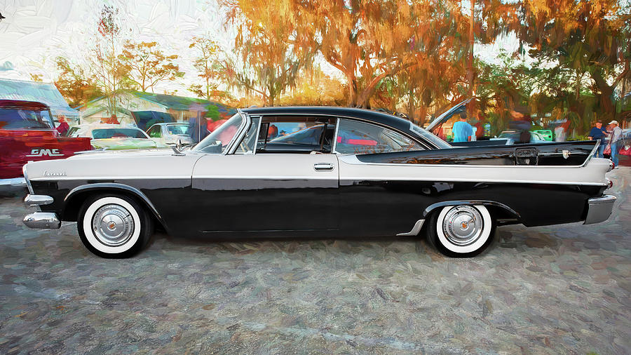 1957 Dodge Coronet Lancer 2 Door Coupe X104 Photograph by Rich Franco