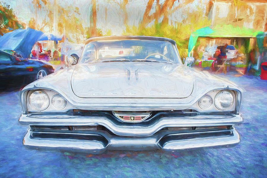 1957 Dodge Coronet Lancer 2 Door Coupe X120 Photograph by Rich Franco