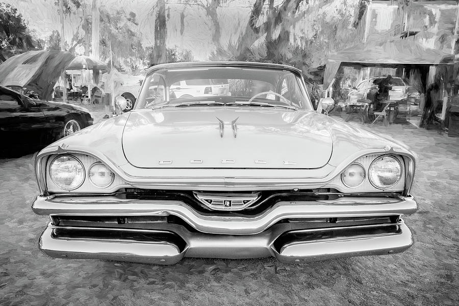 1957 Dodge Coronet Lancer 2 Door Coupe X121 Photograph by Rich Franco