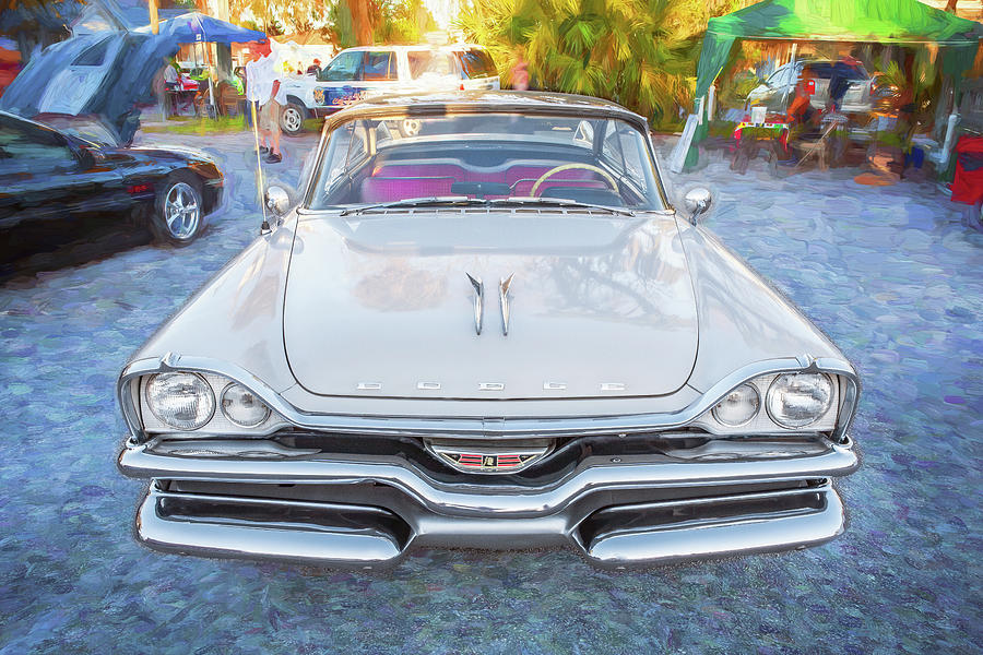 1957 Dodge Coronet Lancer 2 Door Coupe X125 Photograph by Rich Franco