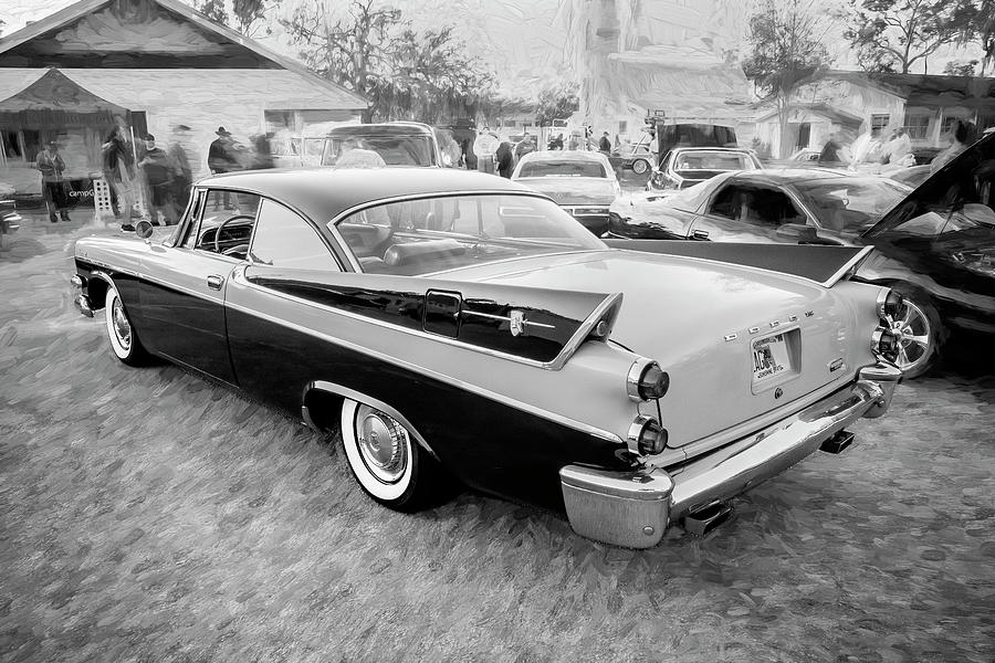 1957 Dodge Coronet Lancer 2 Door Coupe X144 Photograph by Rich Franco