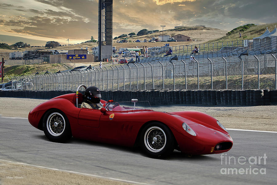 1957 Maserati 200 Si Roadster Photograph by Dave Koontz