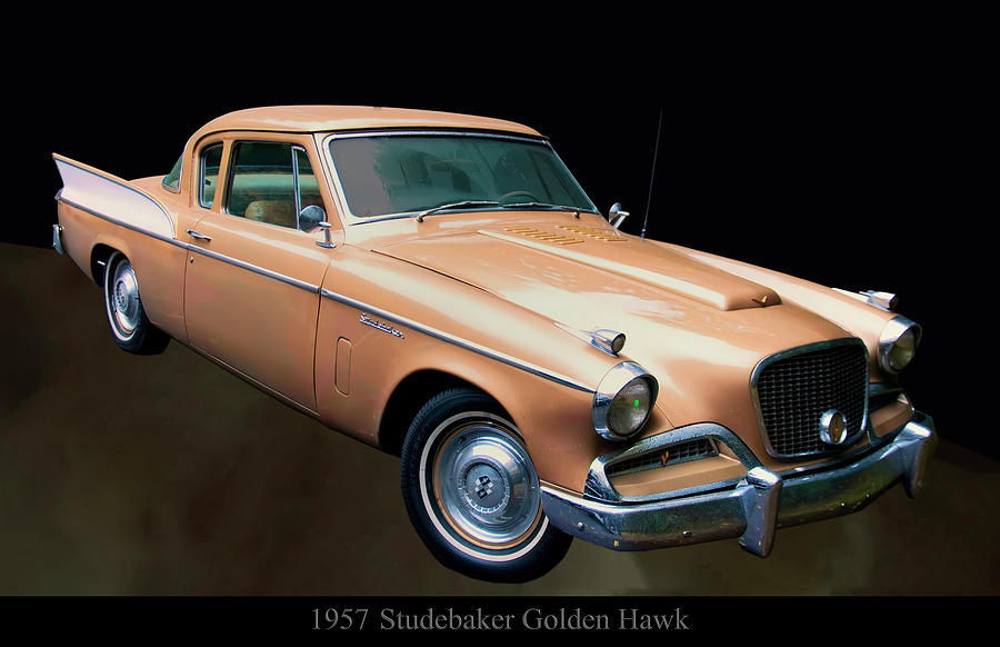 1957 Studebaker Golden Hawk Photograph by Flees Photos