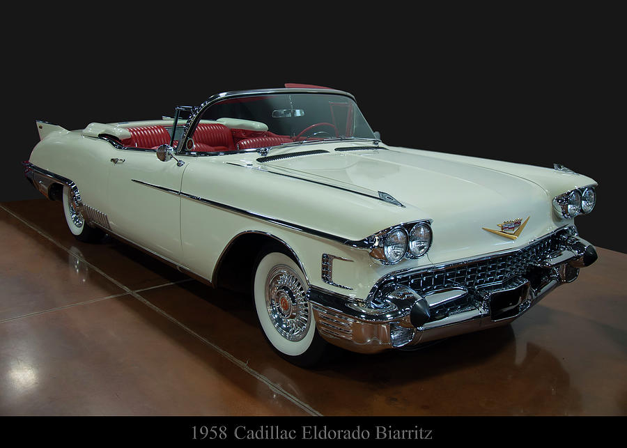 Cadillac Photograph - 1958 Cadillac Eldorado Biarritz by Flees Photos
