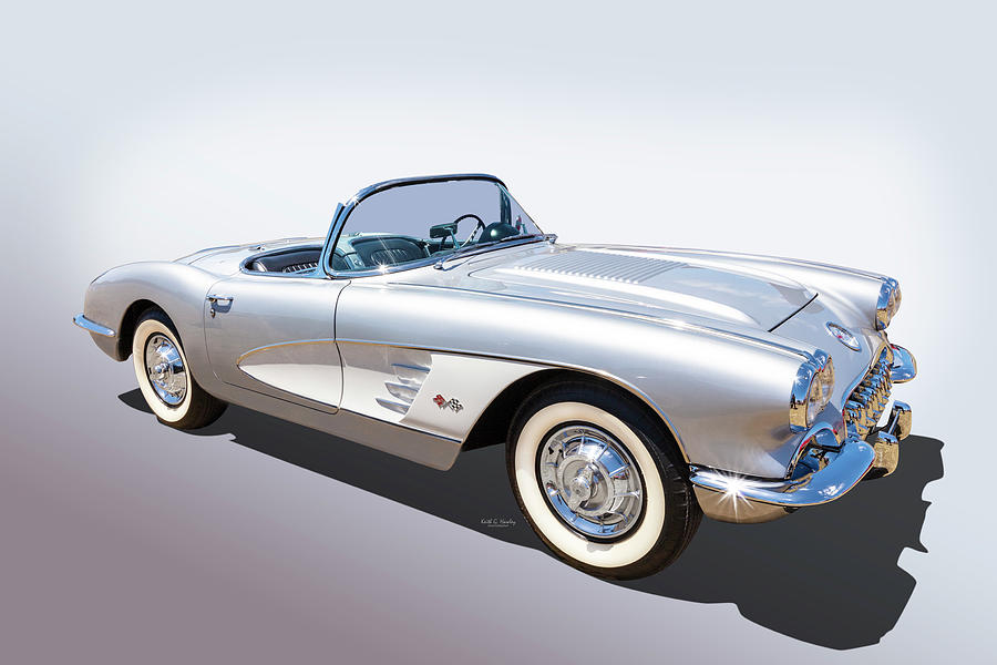 1958 Corvette Photograph by Keith Hawley