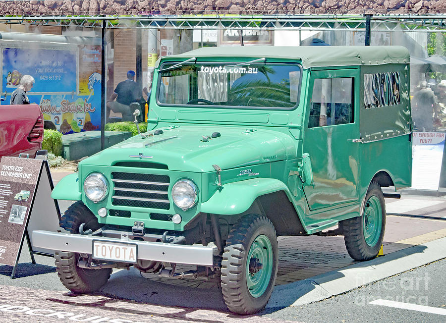 1958 FJ25 Toyota Land Cruiser SUV Photograph by Christopher Edmunds