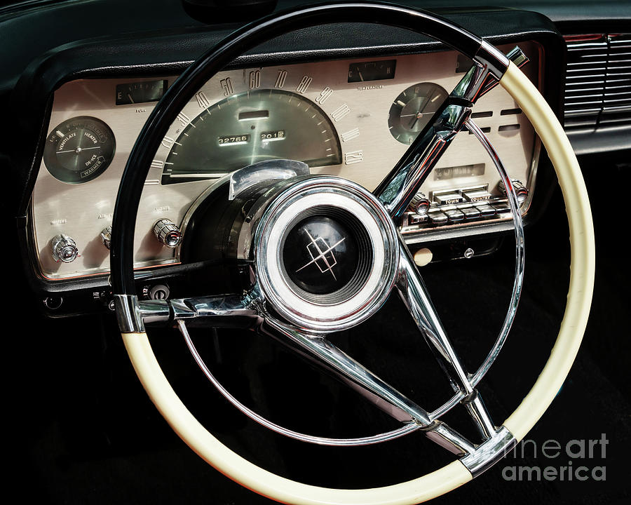 1958 Lincoln Dash Photograph by Dennis Hedberg - Fine Art America