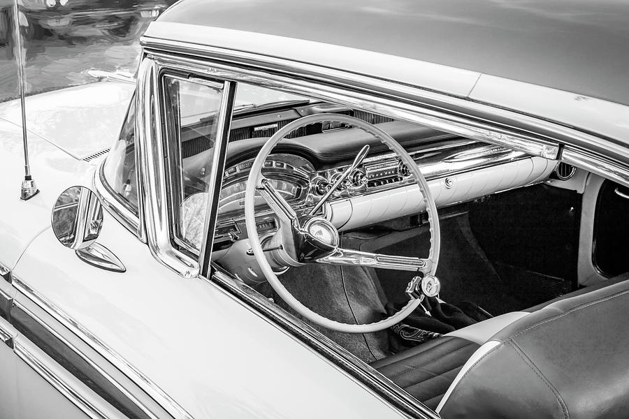1958 Oldsmobile 98 Coupe X105 Photograph by Rich Franco