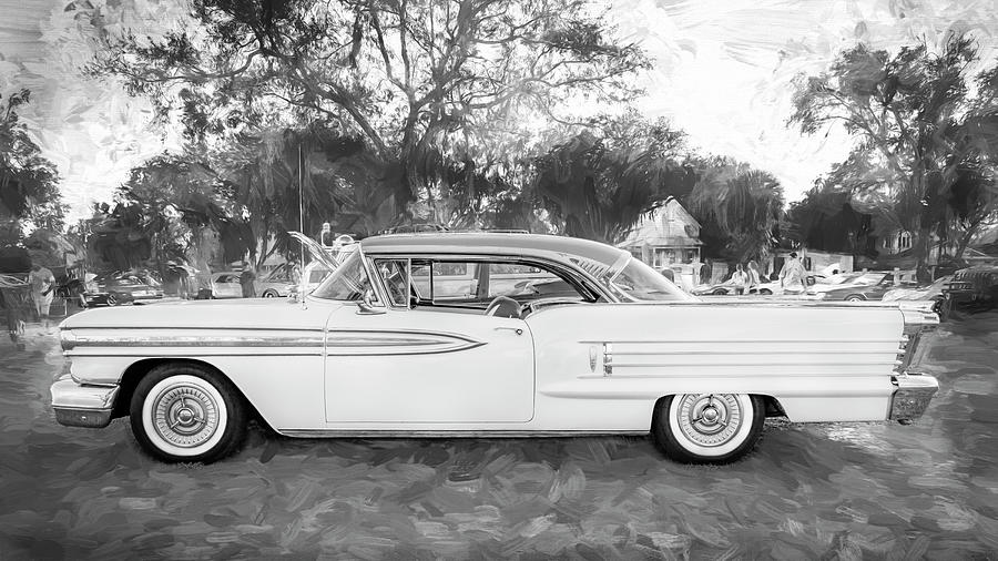 1958 Oldsmobile 98 Coupe X112 Photograph by Rich Franco