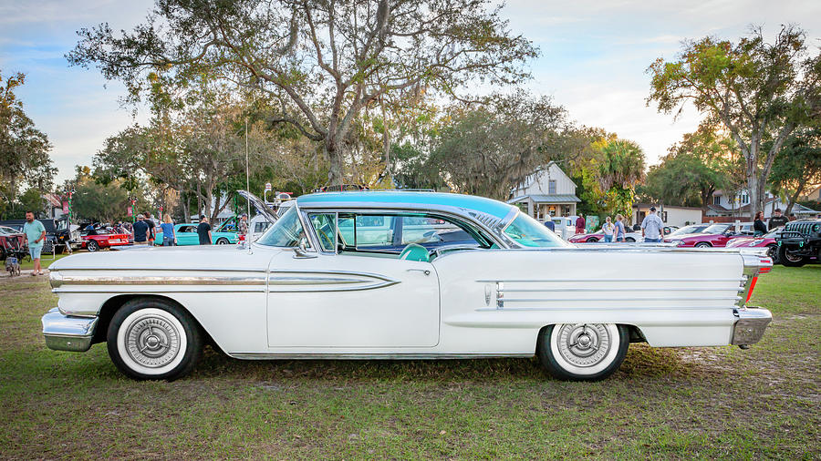 1958 Oldsmobile 98 Coupe X114 Photograph by Rich Franco