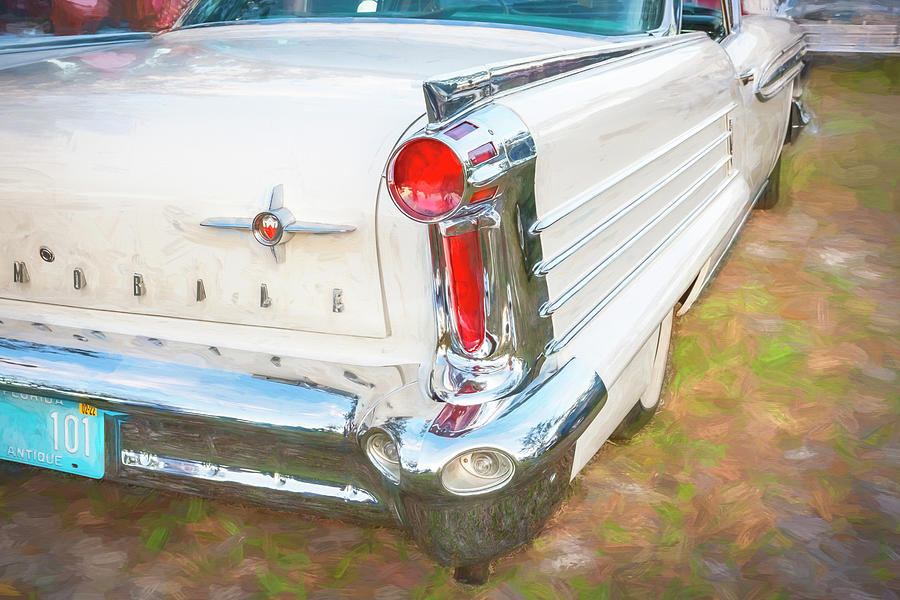 1958 Oldsmobile 98 Coupe X121 Photograph by Rich Franco