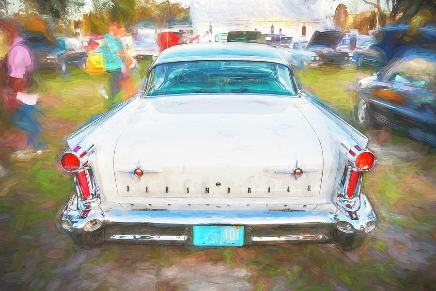 1958 Oldsmobile 98 Coupe X125 Photograph by Rich Franco