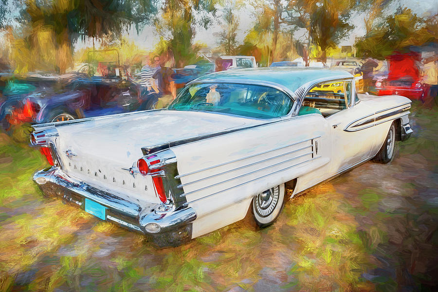 1958 Oldsmobile 98 Coupe X129 Photograph by Rich Franco