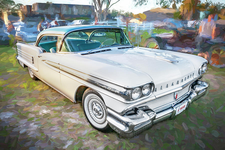 1958 Oldsmobile 98 Coupe X131 Photograph by Rich Franco