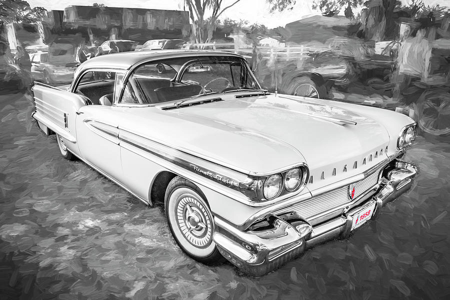 1958 Oldsmobile 98 Coupe X132 Photograph by Rich Franco