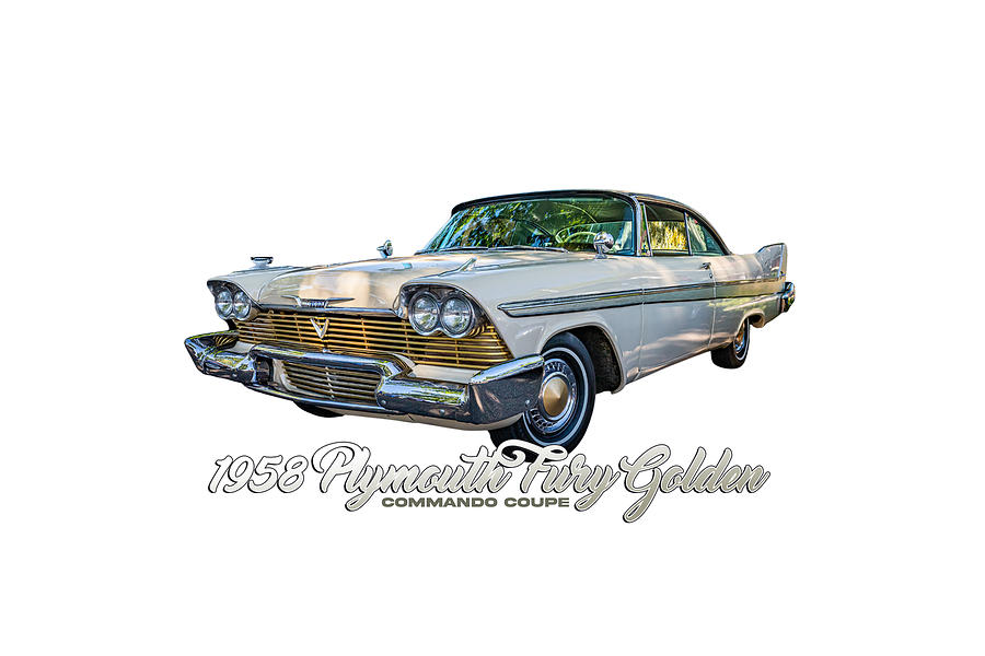 1958 Plymouth Fury Golden Commando Coupe Photograph by Gestalt Imagery ...