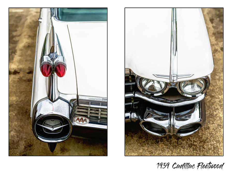 1959 Caddy Fleetwood Digital Art by Timothy Rohman - Fine Art America