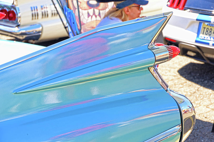 1959 Cadillac Tail Fin Photograph by Allen Beatty