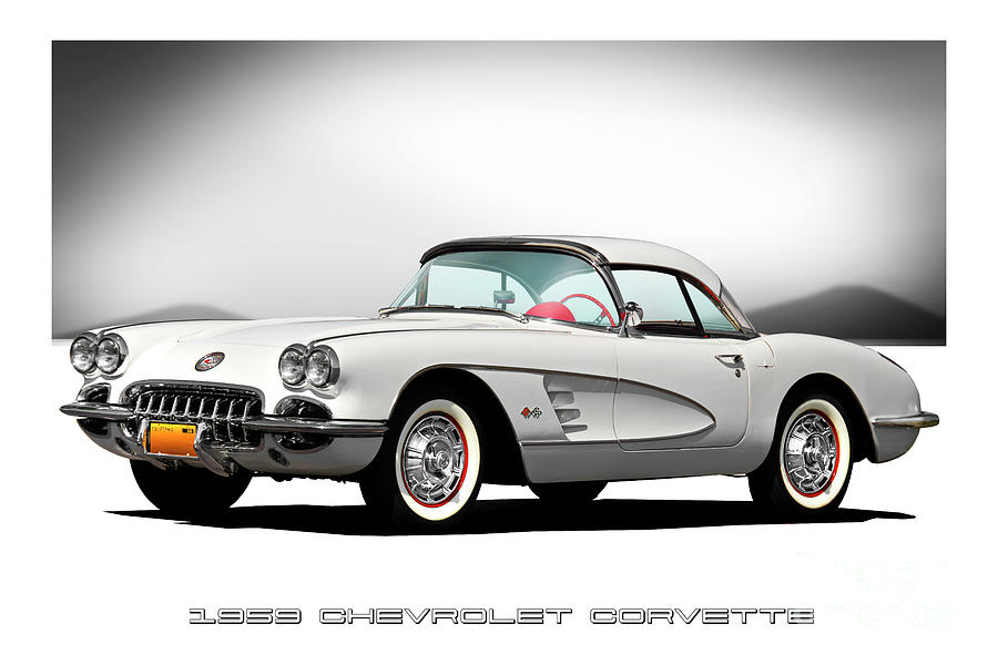 1959 Chevrolet Corvette Convertible Photograph