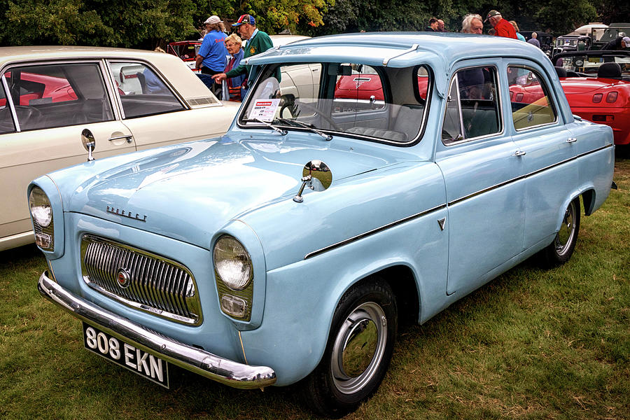 1959 Ford Prefect 100E classic car Photograph by Kevin Hellon - Fine ...