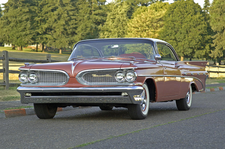 1959 Pontiac Bonneville Photograph by Cascadia Classic - Pixels