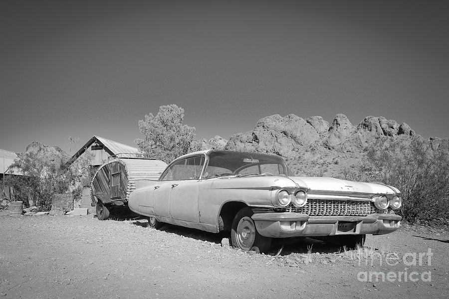 1960 Cadillac Coupe Deville Photograph by Darrell Foster