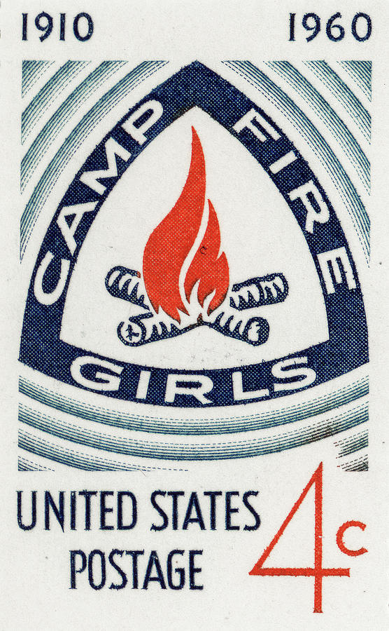 1960 Camp Fire Girls Photograph