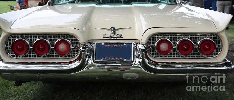 1960 Ford Thunderbird Taillights 8849 Photograph by Jack Schultz